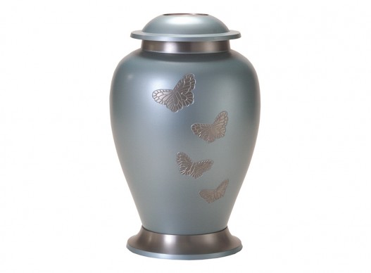 Avondale Teal with Butterflies