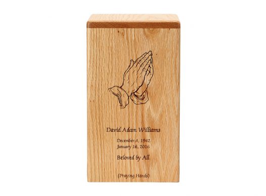 Praying Hands Oak Wood*