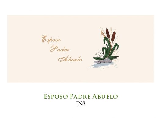 Esposo/Padre/Abuelo With Cattails – IN8