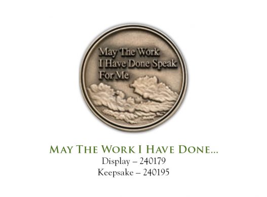 May The Work I’ve Done