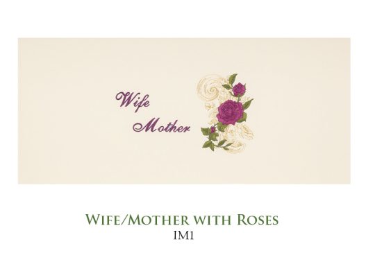 Wife/Mother with Roses – IM1