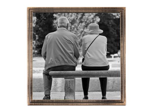 Custom Square Image Medallion