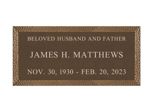 No. 658W HAMMERED EDGE