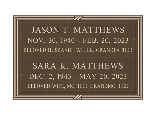 No. 687W-2 DOUBLE CROSS & TRIPLE LINE