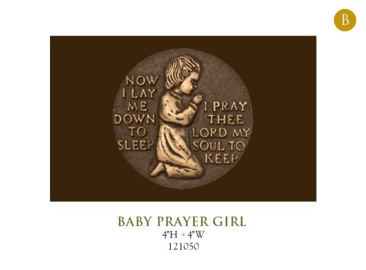 Baby Prayer Girl 121050