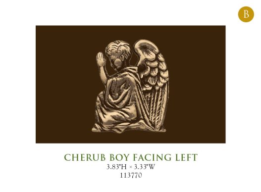 Cherub Boy Facing Left 113770