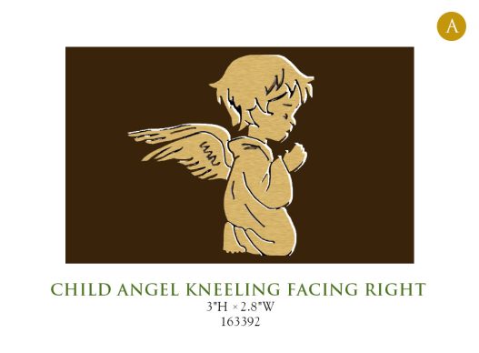 Child Angel Kneeling Facing Right 163392