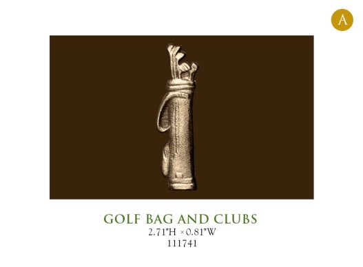 Golf Bag and Clubs 111741