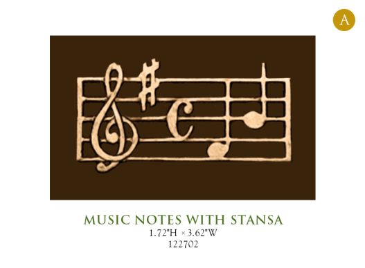 Music Notes with Stansa 122702