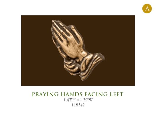 Praying Hands Facing Left 118342