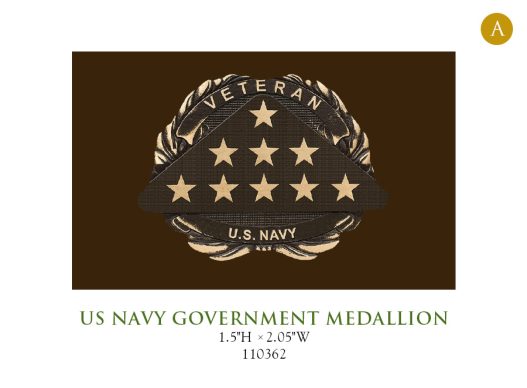 US Navy Government Medallion 110362