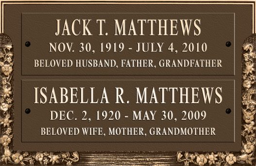 No. 660W-2 CROWNCREST FLORAL