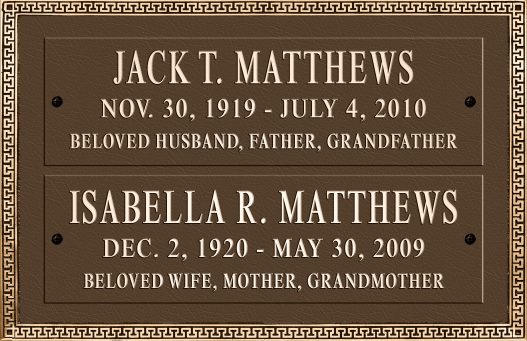 No. 657W-2 GREEK KEY