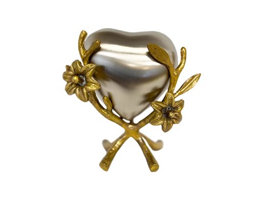 Windsong Lily Pewter Heart Keepsake